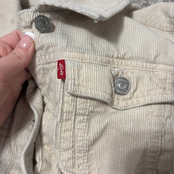 Levi's Beige Corduroy Jean Jacket - Picture 3 of 4